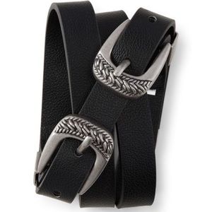 Aeropostale Double Buckle Belt
